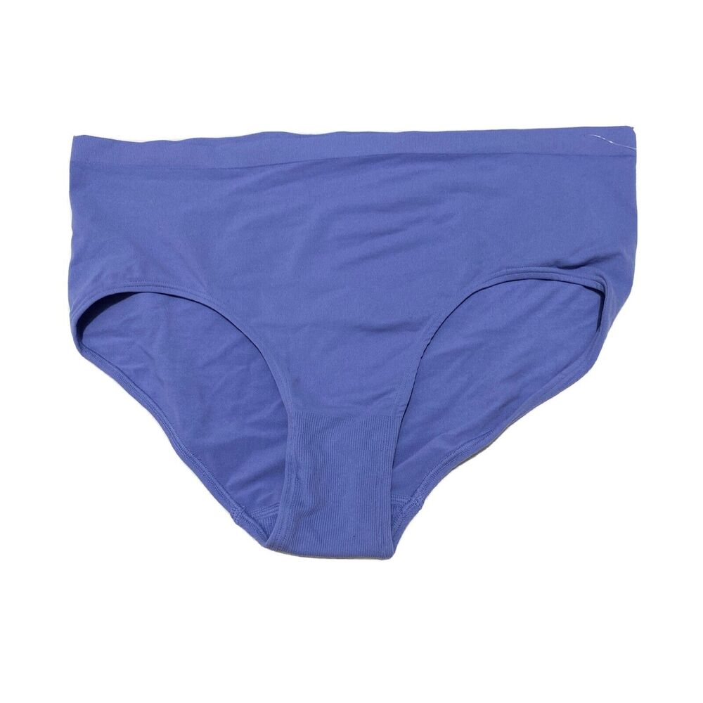 Halogen Women Solid Hipster Panty Blue Denim Size 2X